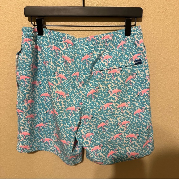 Chubbies Men’s Flamingo Patterned Swim Trunks - Picture 2 of 3